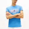 Tommy Jeans Wavy Flag Logo T-Shirt Tommy Jeans Wavy Flag Logo T-Shirt