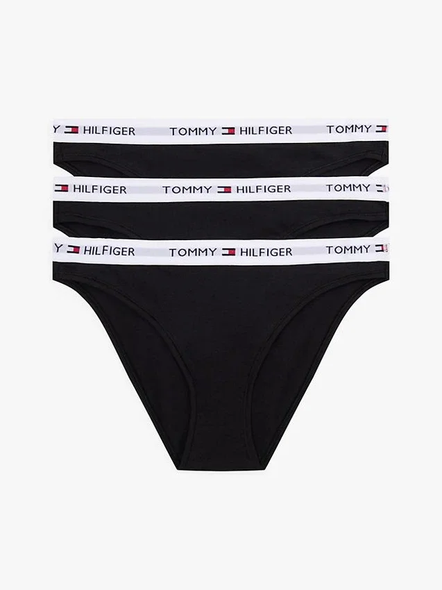 Tommy Logo Bikini Brief 3-Pack Tommy Logo Bikini Brief 3-Pack