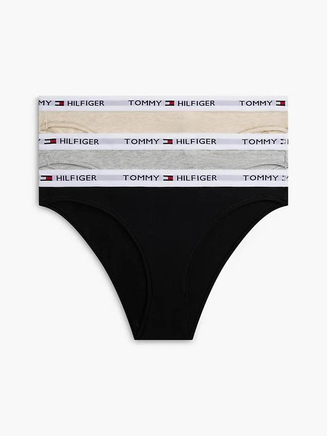 Tommy Logo Bikini Brief 3-Pack Tommy Logo Bikini Brief 3-Pack