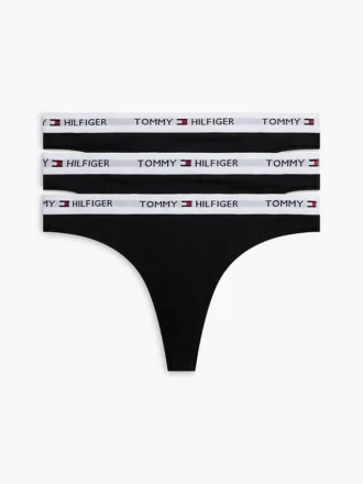 Tommy Logo Thong 3-Pack