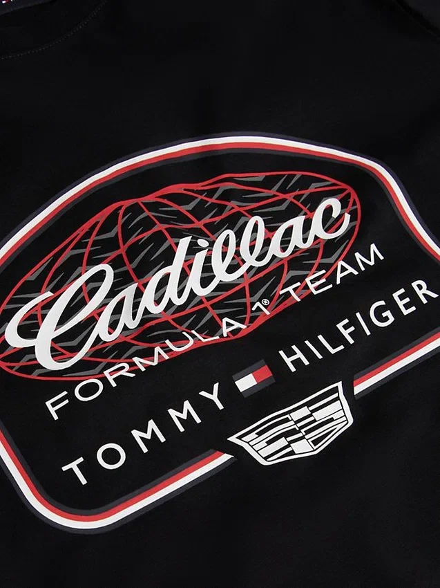 Tommy x Cadillac F1® Team Globe T-Shirt Tommy x Cadillac F1® Team Globe T-Shirt