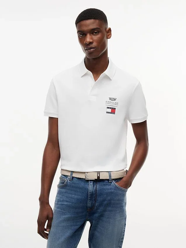 Tommy x Cadillac F1® Team Logo Polo Tommy x Cadillac F1® Team Logo Polo