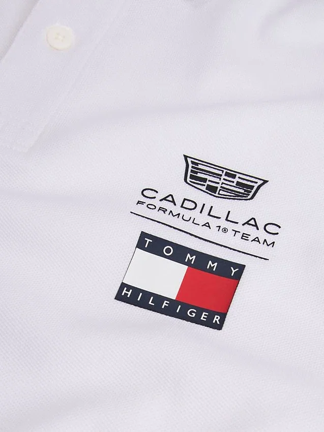 Tommy x Cadillac F1® Team Logo Polo Tommy x Cadillac F1® Team Logo Polo