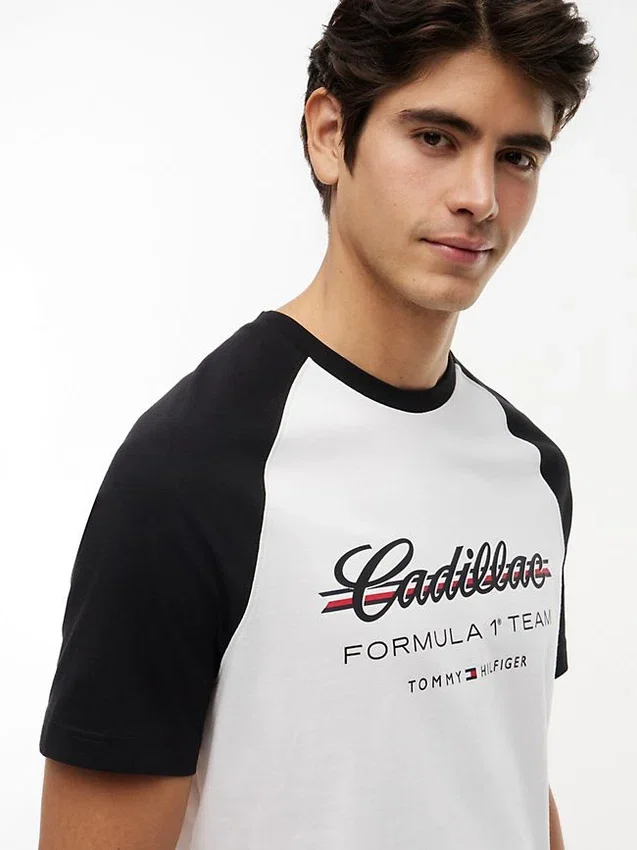 Tommy x Cadillac F1® Team Raglan T-Shirt Tommy x Cadillac F1® Team Raglan T-Shirt
