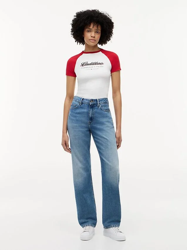 Tommy x Cadillac F1® Team Raglan T-Shirt Tommy x Cadillac F1® Team Raglan T-Shirt