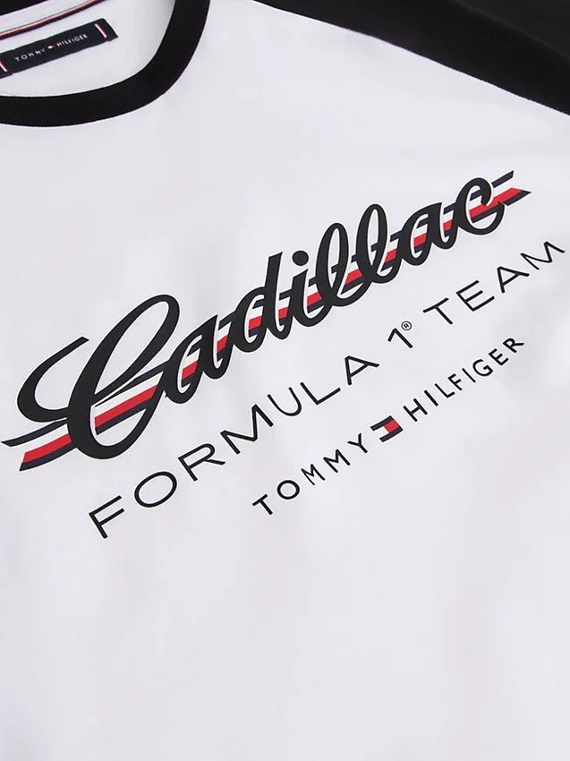 Tommy x Cadillac F1® Team Raglan T-Shirt Tommy x Cadillac F1® Team Raglan T-Shirt