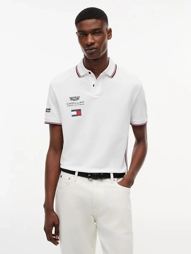 Tommy x Cadillac F1® Team Replica Polo Tommy x Cadillac F1® Team Replica Polo
