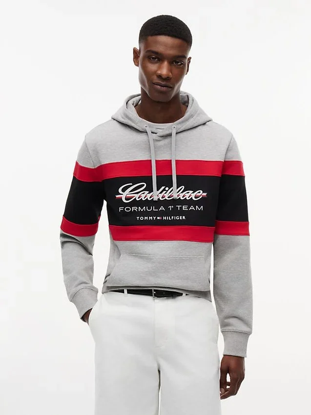 Tommy x Cadillac F1® Team Script Hoodie Tommy x Cadillac F1® Team Script Hoodie