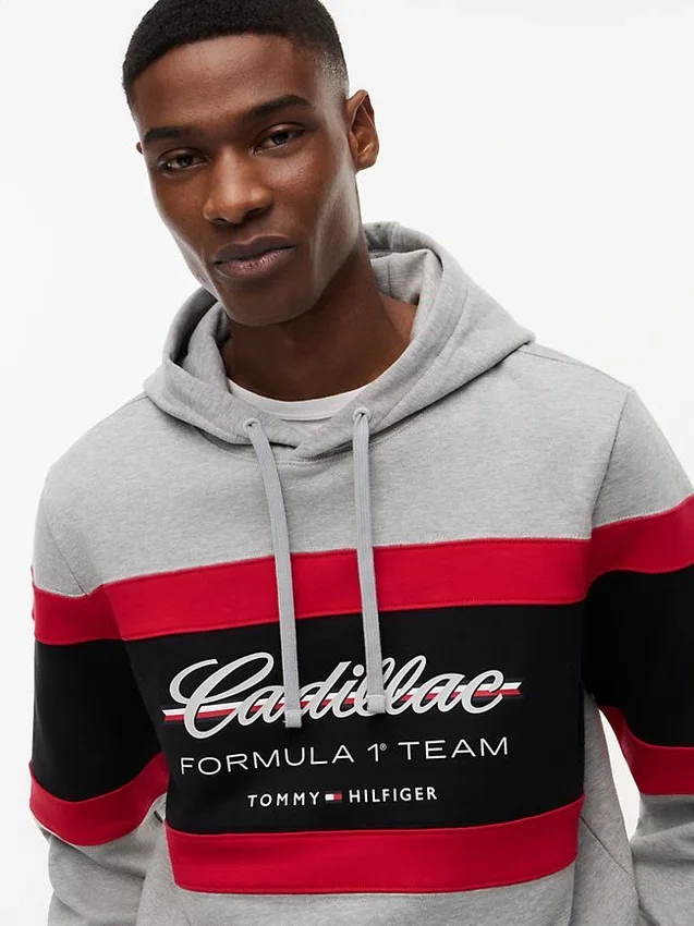Tommy x Cadillac F1® Team Script Hoodie Tommy x Cadillac F1® Team Script Hoodie