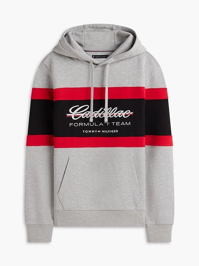 Tommy x Cadillac F1® Team Script Hoodie Tommy x Cadillac F1® Team Script Hoodie