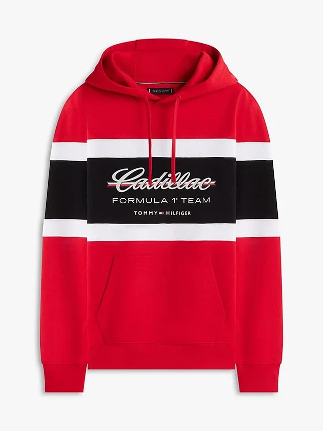 Tommy x Cadillac F1® Team Script Hoodie Tommy x Cadillac F1® Team Script Hoodie