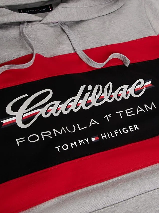 Tommy x Cadillac F1® Team Script Hoodie Tommy x Cadillac F1® Team Script Hoodie
