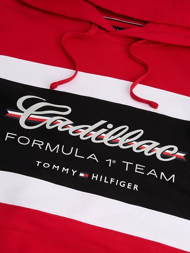Tommy x Cadillac F1® Team Script Hoodie Tommy x Cadillac F1® Team Script Hoodie