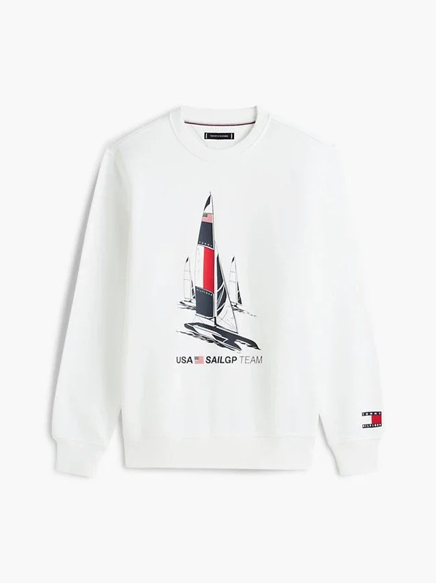 Tommy x US SailGP Team Boat Sweatshirt Tommy x US SailGP Team Boat Sweatshirt