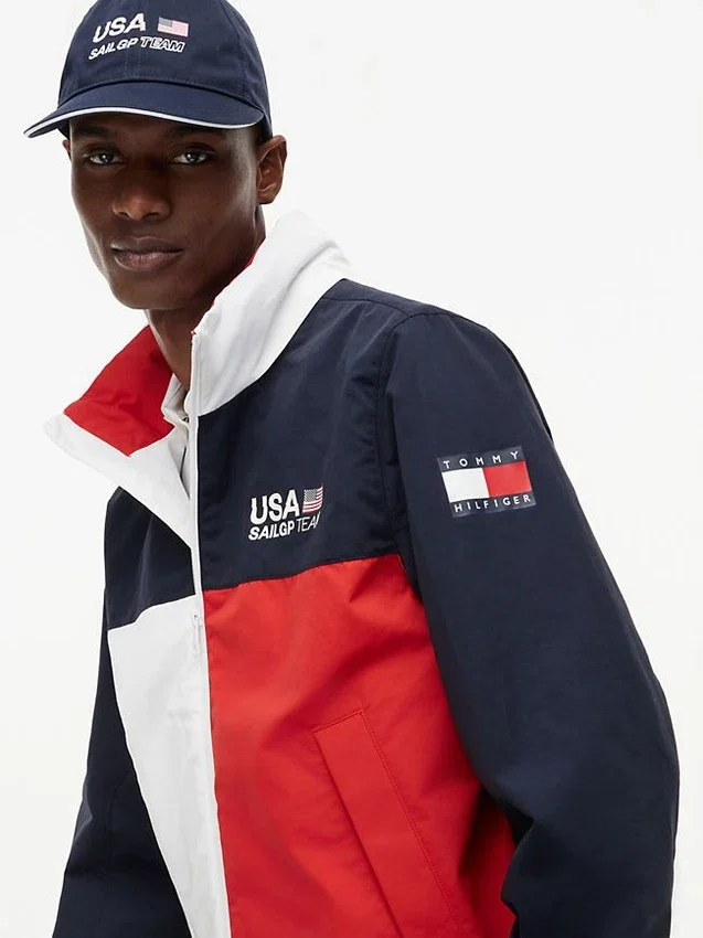 Tommy x US SailGP Team Flag Regatta Jacket Tommy x US SailGP Team Flag Regatta Jacket