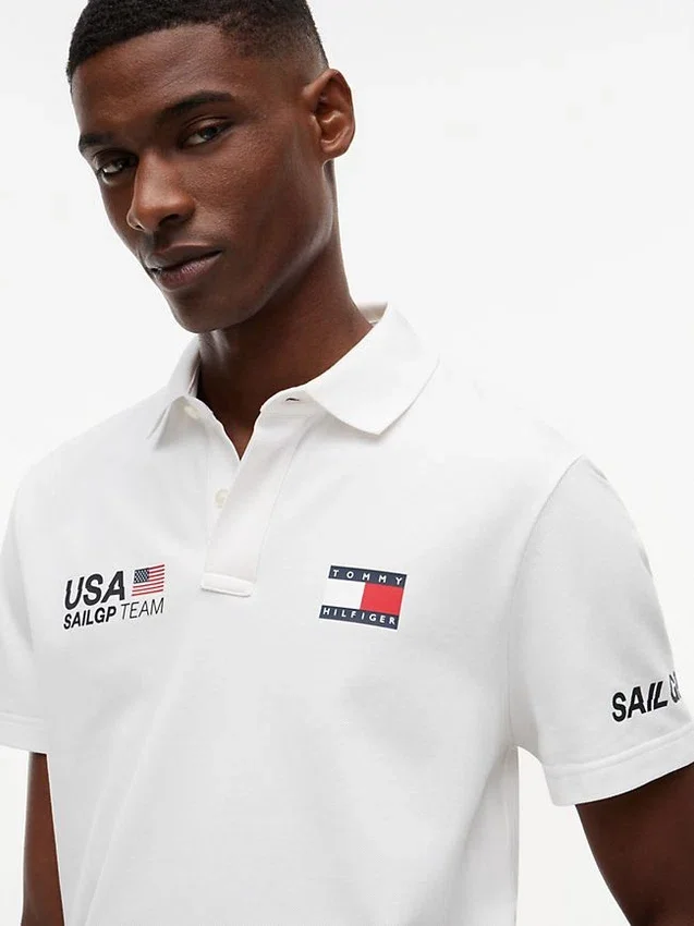 Tommy x US SailGP Team Replica Polo Tommy x US SailGP Team Replica Polo