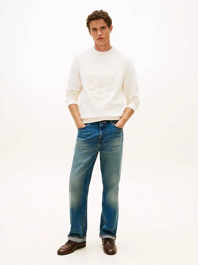 Tonal Club Logo Intechno Knit Sweatshirt Tonal Club Logo Intechno Knit Sweatshirt