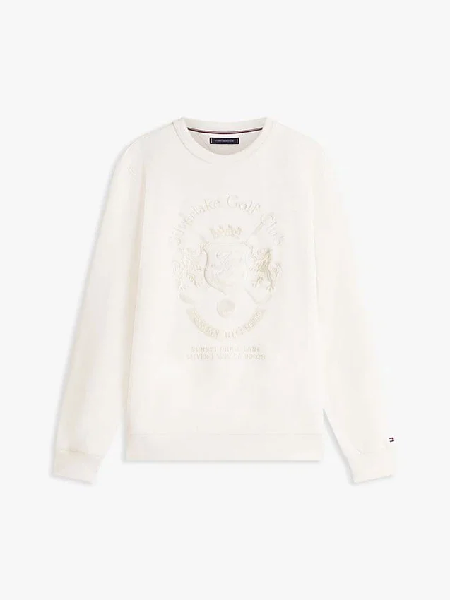 Tonal Club Logo Intechno Knit Sweatshirt Tonal Club Logo Intechno Knit Sweatshirt