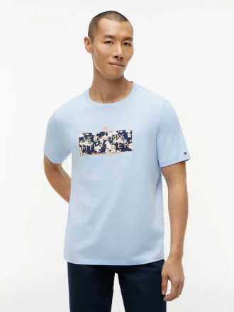 Tropical Floral Logo T-Shirt