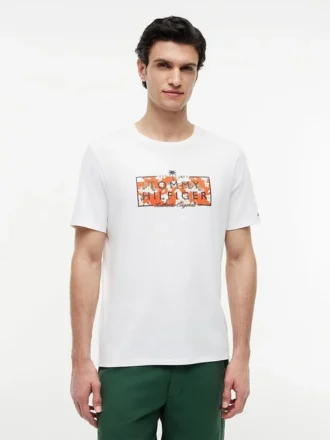 Tropical Floral Logo T-Shirt