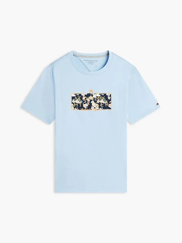 Tropical Floral Logo T-Shirt Tropical Floral Logo T-Shirt