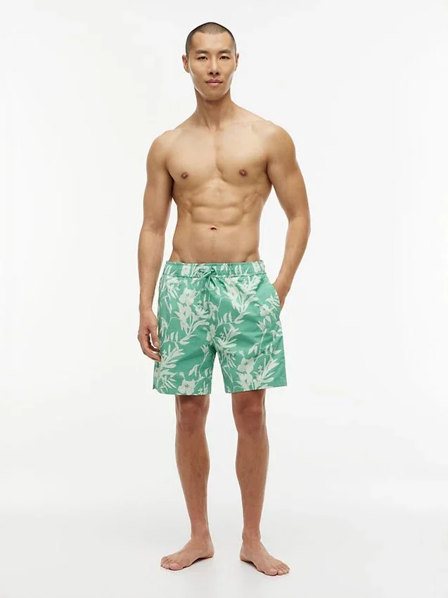 Tropical Print 7″ Swim Trunk Tropical Print 7″ Swim Trunk