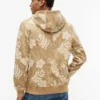 Tropical Print Brushed-Back Hoodie