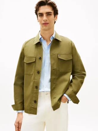 Twill Shirt Jacket