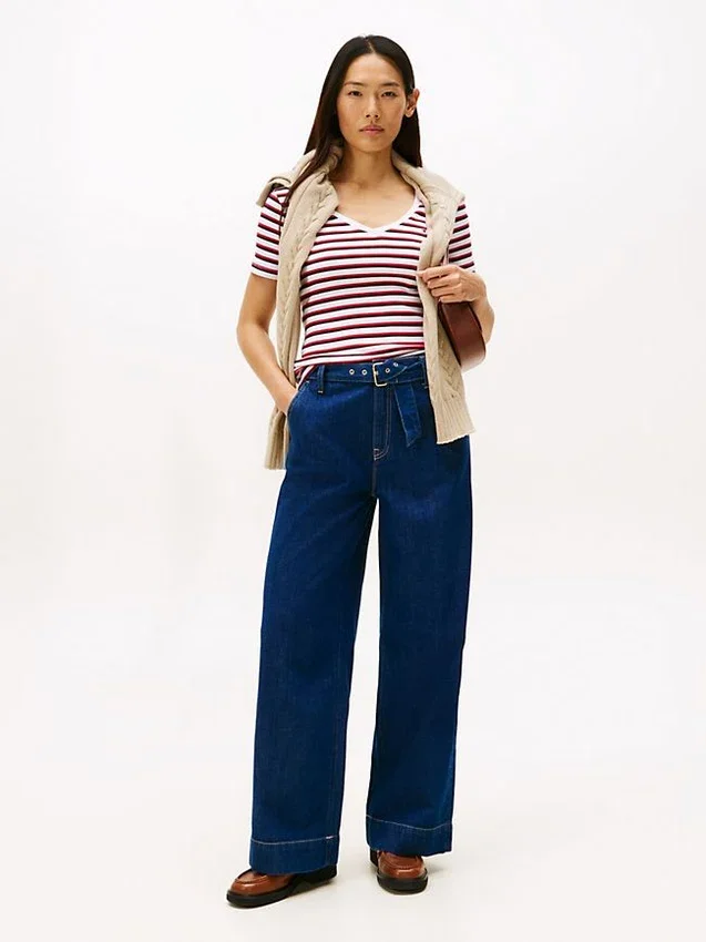 V-Neck Stripe Favorite T-Shirt V-Neck Stripe Favorite T-Shirt
