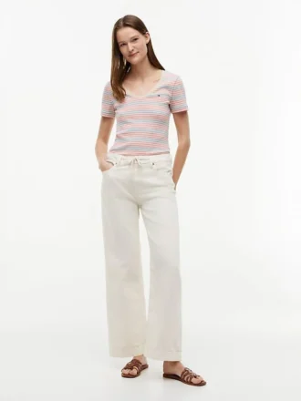 V-Neck Striped Favorite T-Shirt