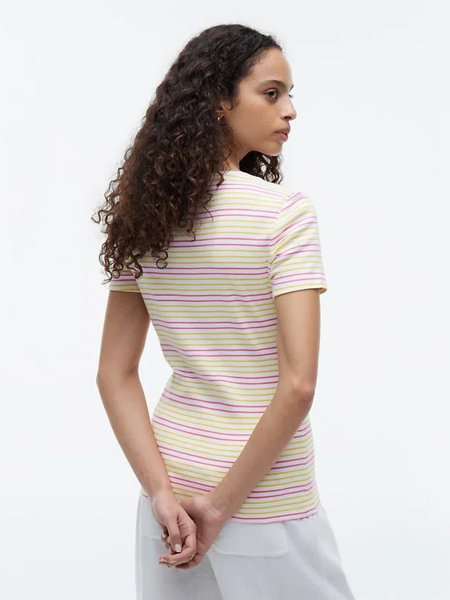 V-Neck Striped Favorite T-Shirt V-Neck Striped Favorite T-Shirt