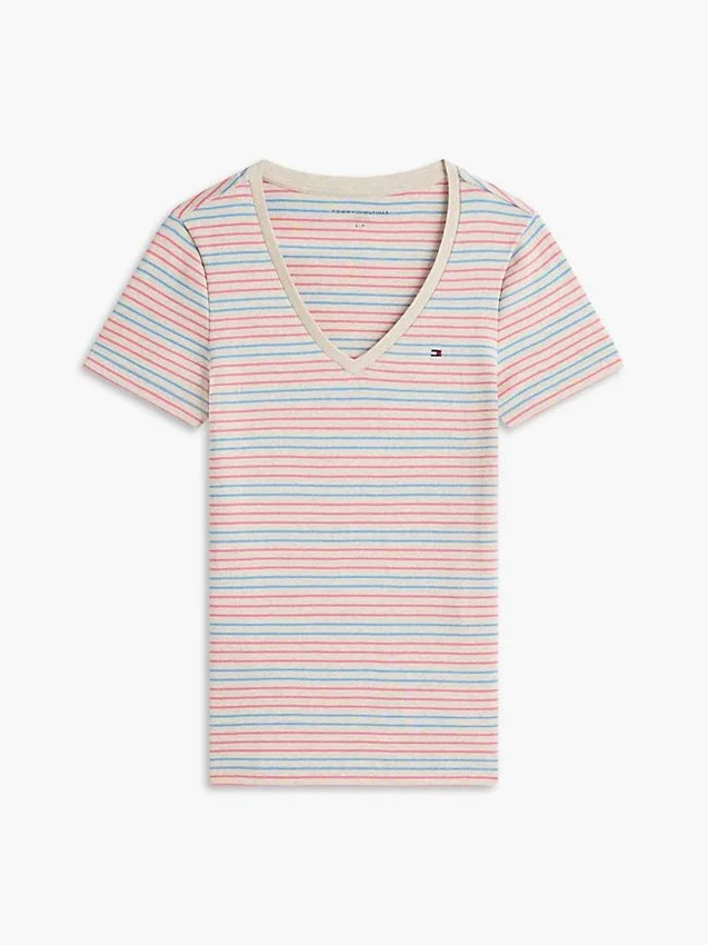 V-Neck Striped Favorite T-Shirt V-Neck Striped Favorite T-Shirt