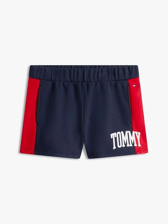 Varsity Tommy Logo Colorblock Sweatshort Varsity Tommy Logo Colorblock Sweatshort