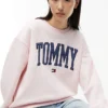 Varsity Tommy Logo Crewneck Sweatshirt Varsity Tommy Logo Crewneck Sweatshirt