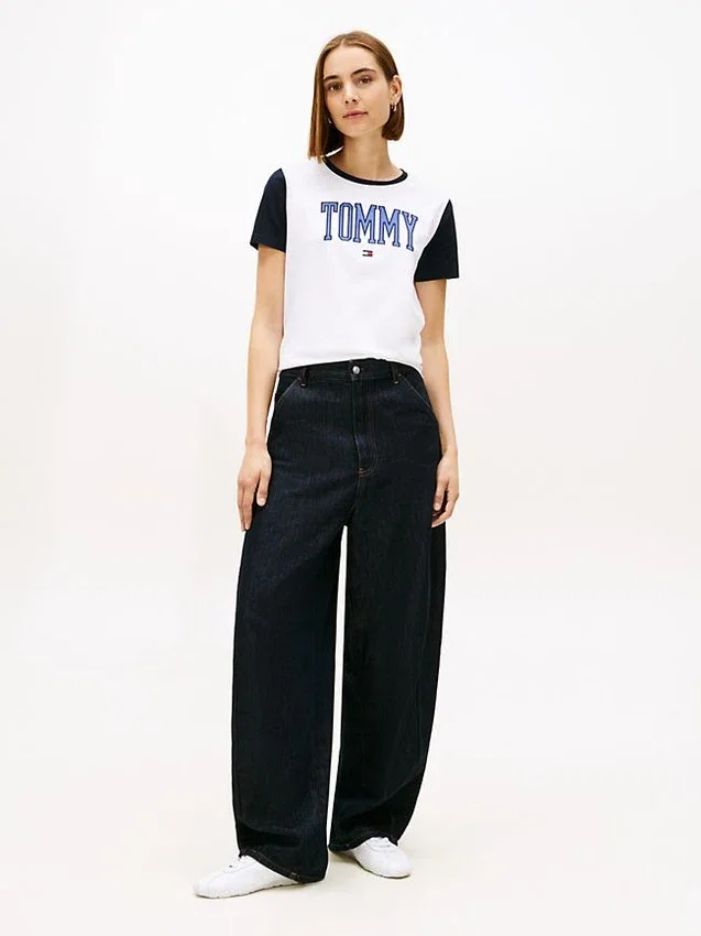 Varsity Tommy Logo Ringer T-Shirt Varsity Tommy Logo Ringer T-Shirt