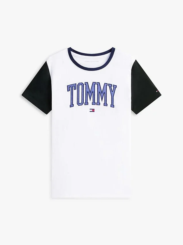 Varsity Tommy Logo Ringer T-Shirt Varsity Tommy Logo Ringer T-Shirt