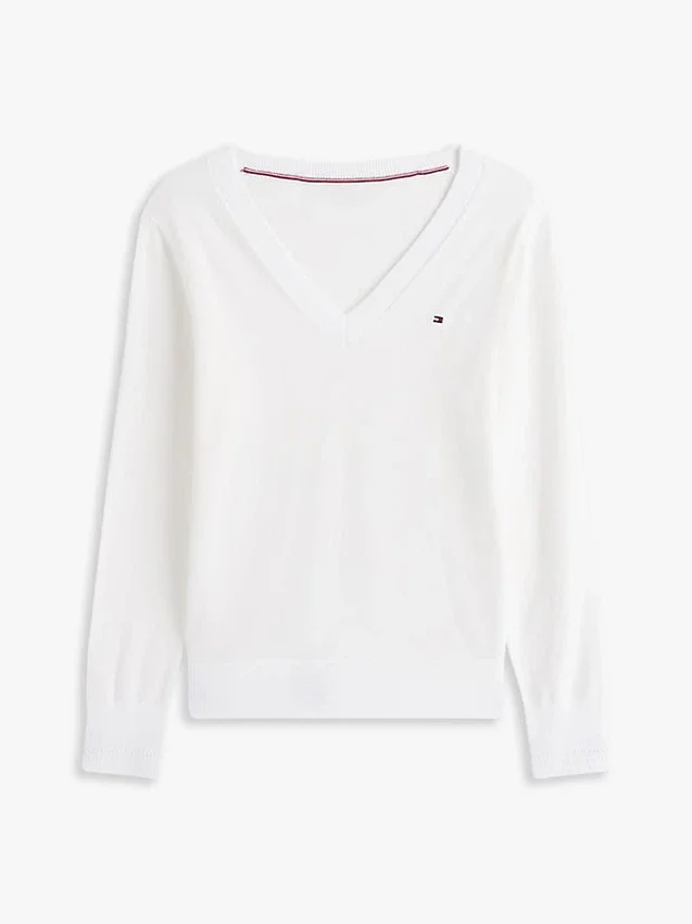 Viscose-Blend V-Neck Sweater Viscose-Blend V-Neck Sweater