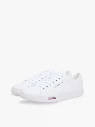 Vulcanized Leather Mix Sneaker