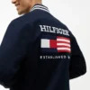 Water-Repellent Flag Logo Varsity Jacket Water-Repellent Flag Logo Varsity Jacket