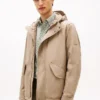 Water-Repellent Packable Hooded Jacket