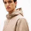 Water-Repellent Packable Hooded Jacket