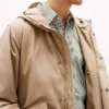 Water-Repellent Packable Hooded Jacket