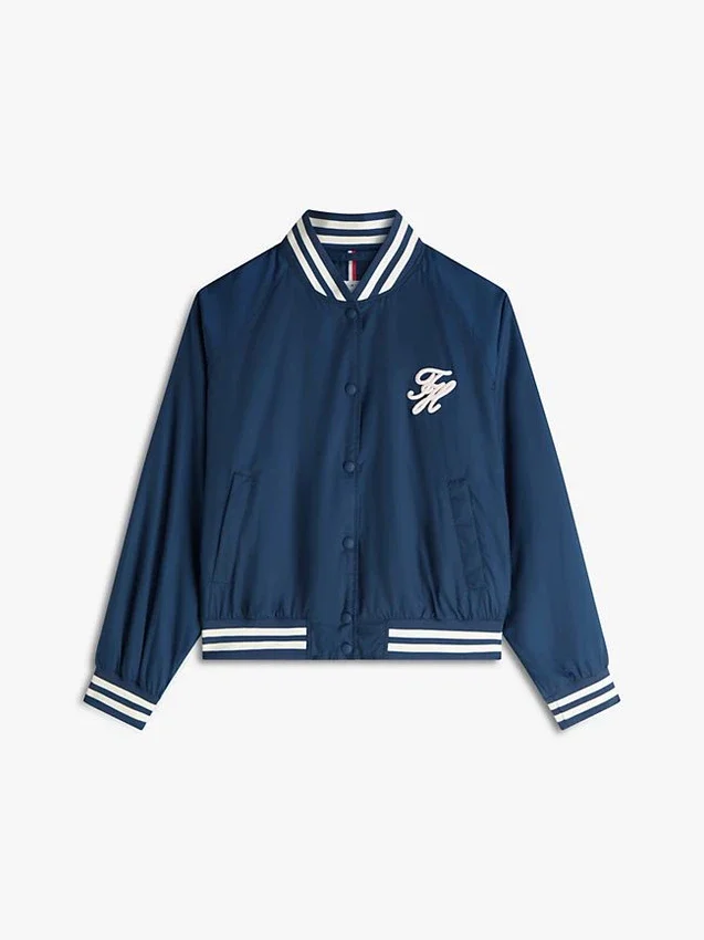 Water-Repellent Varsity Bomber Jacket Water-Repellent Varsity Bomber Jacket