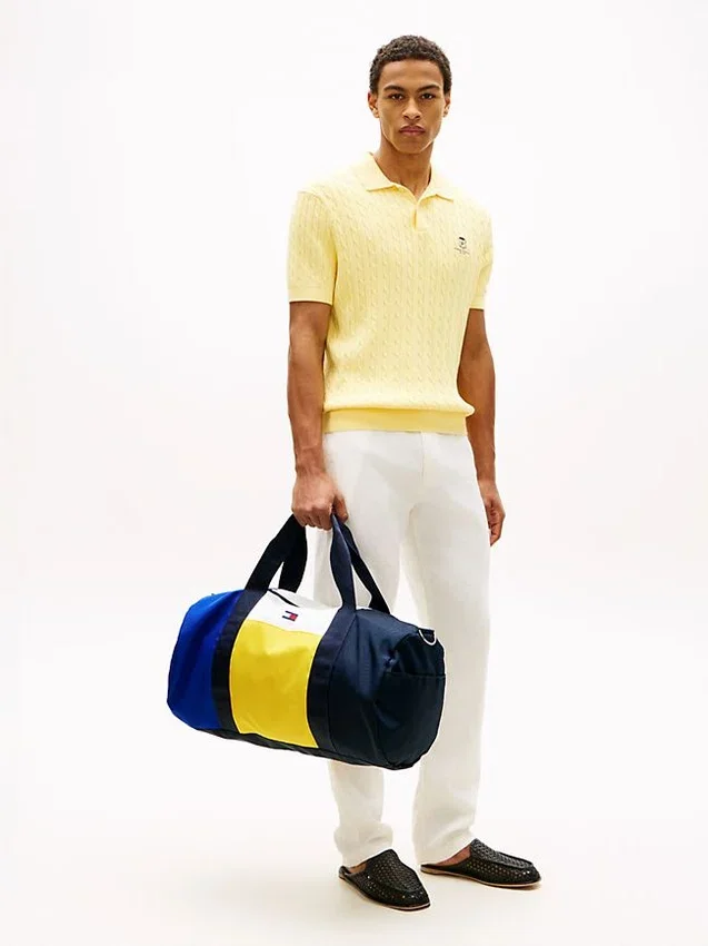 Water-Resistant Colorblock Duffle Bag Water-Resistant Colorblock Duffle Bag