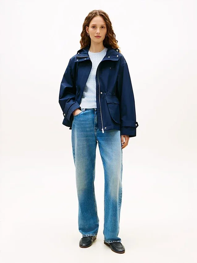Water-Resistant Hooded Short Parka Water-Resistant Hooded Short Parka