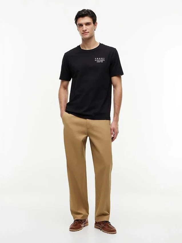 Wavy Flag Back Logo T-Shirt Wavy Flag Back Logo T-Shirt