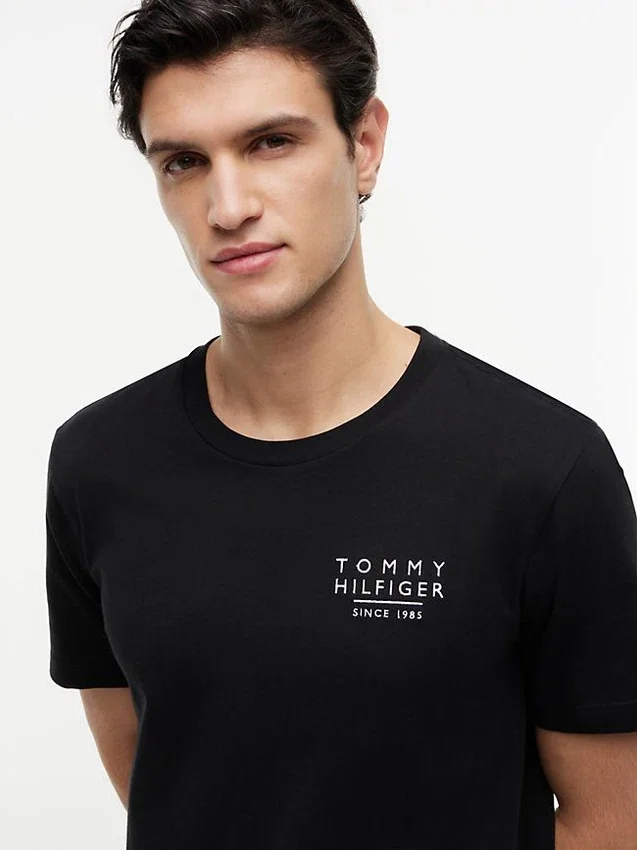 Wavy Flag Back Logo T-Shirt Wavy Flag Back Logo T-Shirt