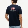 Wavy Flag Back Logo T-Shirt Wavy Flag Back Logo T-Shirt