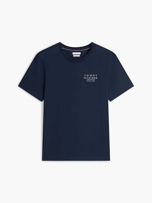 Wavy Flag Back Logo T-Shirt Wavy Flag Back Logo T-Shirt
