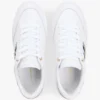 Webbing Stripe Leather Cupsole Sneaker Webbing Stripe Leather Cupsole Sneaker